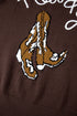 Western Howdy Graphic Knit Mock Neck Sweater