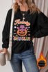 Western Howdy Pumpkin Graphic Crewneck Sweatshirt