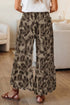 Western Inspired Camo Print Wide Leg Pants