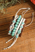 Western Inspired Faux Stone Acrylic And Shell Bracelet Set