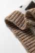 Western Inspired Geometric Knit V Neck Cardigan