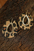 Western Inspired Hollow Out Patterned Drop Earrings