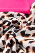 Western Leopard Patchwork Graphic Sleeveless Romper