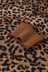 Western Leopard Print Contrast Trim Long Sleeve Pant Set