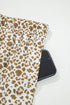 Western Leopard Print Drawstring Elastic Waist Loose Pants