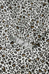 Western Leopard Print Puff Sleeve Buttoned Plus Size Blouse