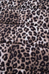 Western Leopard Print Quilted Full Zip Puffer Vest