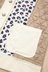 Western Leopard Print Waffle Knit Quilted Patchwork Jacket