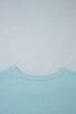 Western Letter Print Loose Round Neck Sweatshirt