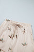 Western Mallard Patchwork Zip Pullover Short Set