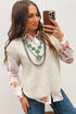 Western Motif Print Long Sleeve Button Up Shirt