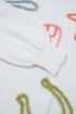 Western Motif Textured Graphic Crew Neck Pullover Sweater