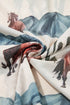 Western Mustang And Cactus Print Fitted Tee