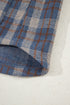Western Patchwork Corduroy Collared Zip Up Plaid Shacket