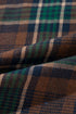 Western Plaid Print Buttoned Chest Pocket Shacket