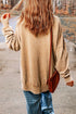 Western Pumpkin Graphic Mineral Wash Oversized Sweatshirt
