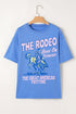 Western Rodeo Graphic Print Short Sleeve Tee
