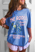 Western Rodeo Graphic Print Short Sleeve Tee