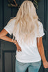Western Slogan Print Short Sleeve Graphic Tee