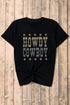 Western Star Lettering Graphic Print Loose Fit Tee