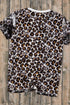 Western Steer Head Aztec Print Crew Neck Graphic Tee