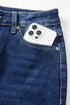 Western Stitch Patched Pocket Wide Leg Bootcut Jeans