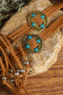 Western Style Layered Cord Stone Tassel Belt