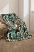 Western Style Leopard Print Flannel Fleece Blanket