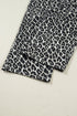 Western Style Leopard Print Relaxed Barrel Jeans