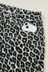 Western Style Leopard Print Relaxed Barrel Jeans