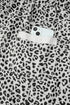 Western Style Leopard Print Wide Leg Terry Knit Pants