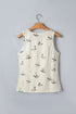 Western Style Mallard Print Sleeveless Tank Top