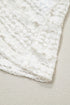 Western Style Sheer Lace Short Sleeve Top