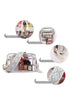 Western Tassel Geo Strap Transparent Shoulder Bag