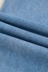 Western Washed Bow Knot Sash Wide Leg Denim Jeans