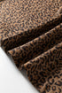 Western Wild Animal Print Crew Neck T Shirt