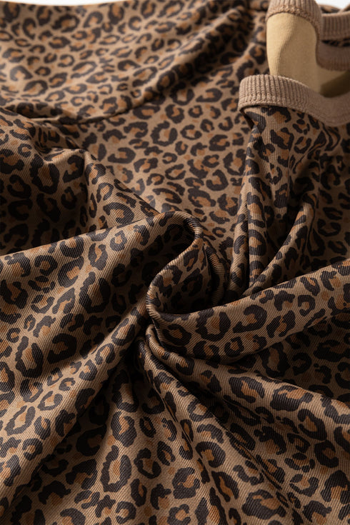 Western Wild Animal Print Crew Neck T Shirt