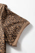 Western Wild Animal Print Crew Neck T Shirt