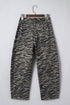 Western Zebra Stripe Animal Print Wide Leg Jeans