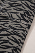 Western Zebra Stripe Animal Print Wide Leg Jeans