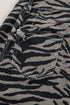 Western Zebra Stripe Animal Print Wide Leg Jeans