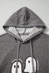 What Ghost Around Comes Around Graphic Oversized Hoodie