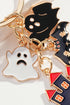 Whimsical Alloy Charm Pendant Secure Metal Keychain