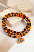 Whimsical Glazed Rice Bead Graphic Pendant Charm Necklace