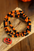Whimsical Glazed Rice Bead Graphic Pendant Charm Necklace