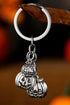 Whimsical Jack O Lantern Motif Alloy Charm Metal Keychain