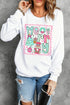 Whimsical Merry Christmas Nutcracker Graphic Sweatshirt