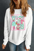 Whimsical Merry Christmas Nutcracker Graphic Sweatshirt