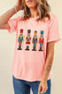 Whimsical Nutcracker Graphic Crew Neck Soft Tee