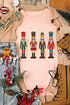 Whimsical Nutcracker Graphic Crew Neck Soft Tee